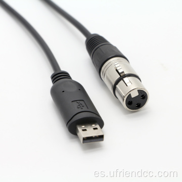 OEM RS485 USB a cable de computadora de 3pin en serie